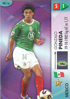 Gonzalo Pineda Mexico Panini World Cup 2006 #44